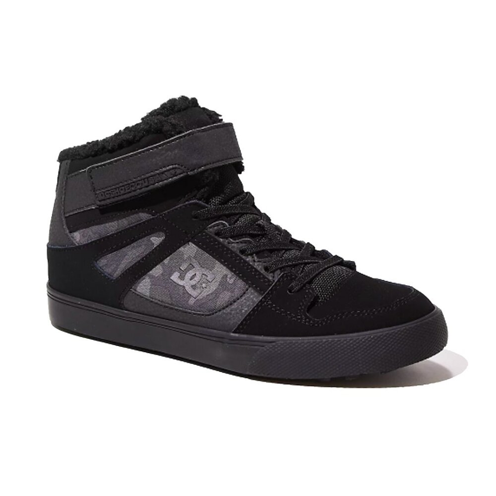 DC Pure High Top Shoes Black & Camp New With Box